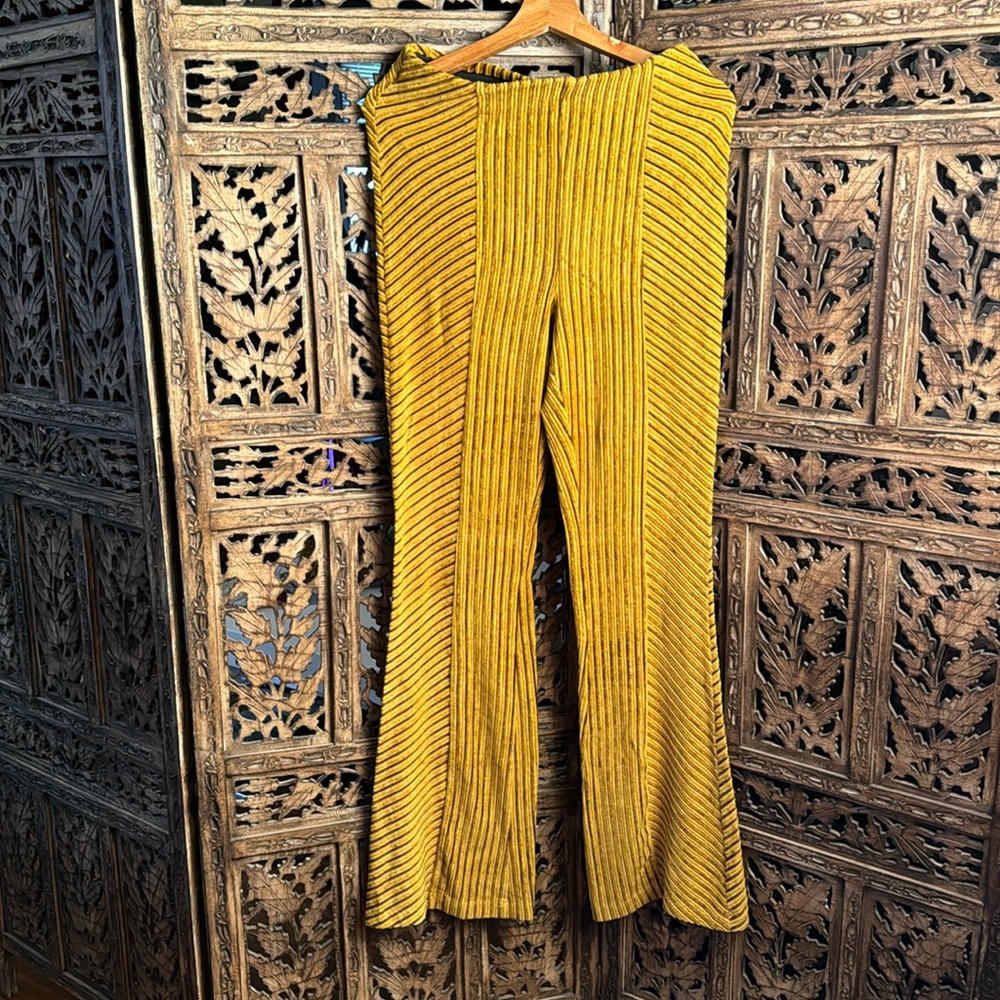 Free People velvet flare.